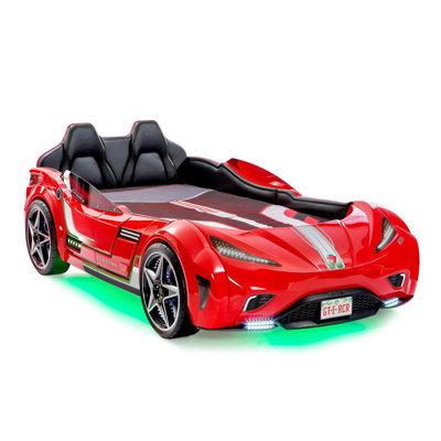 Zoomie Kids Adiqa Twin Cars Standard Bed by Zoomie Kids & Reviews